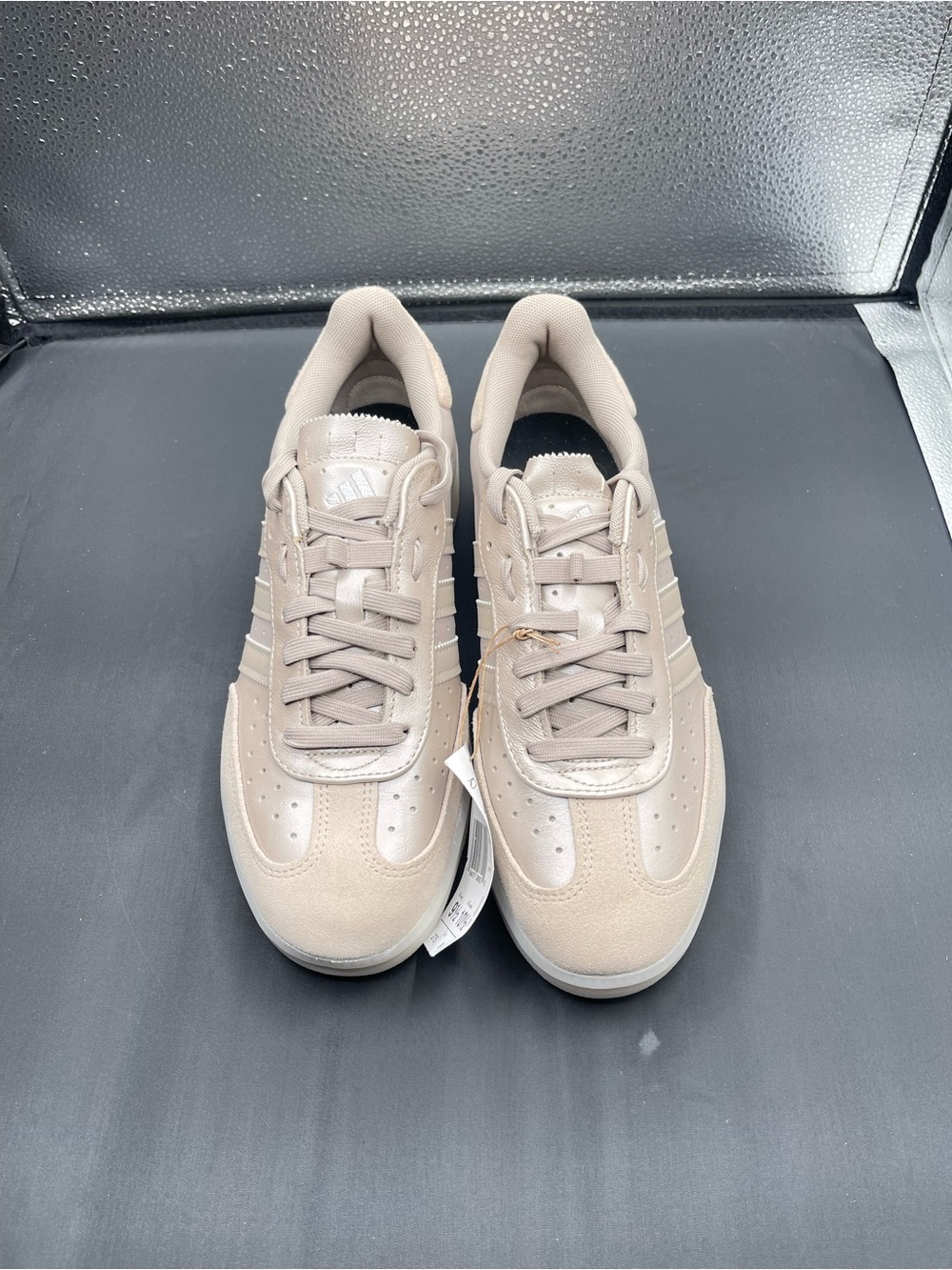 Adidas Velosamba Leather Champagne Metallic Unisex Men’s 9.5  Cycling Shoes New